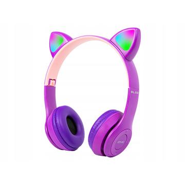 Cuffie wireless Blow LED Ears per bambini con Bluetooth 5.0 - Viola