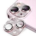 Protezione per Obiettivo Fotocamera Hat Prince Glitter per iPhone 15/15 Plus